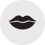 Value points - lips icon for plant labels