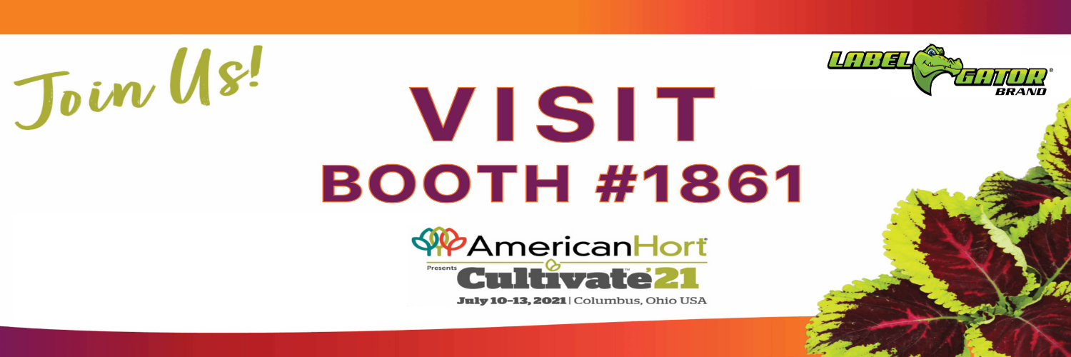 Cultivate'21 booth #1861