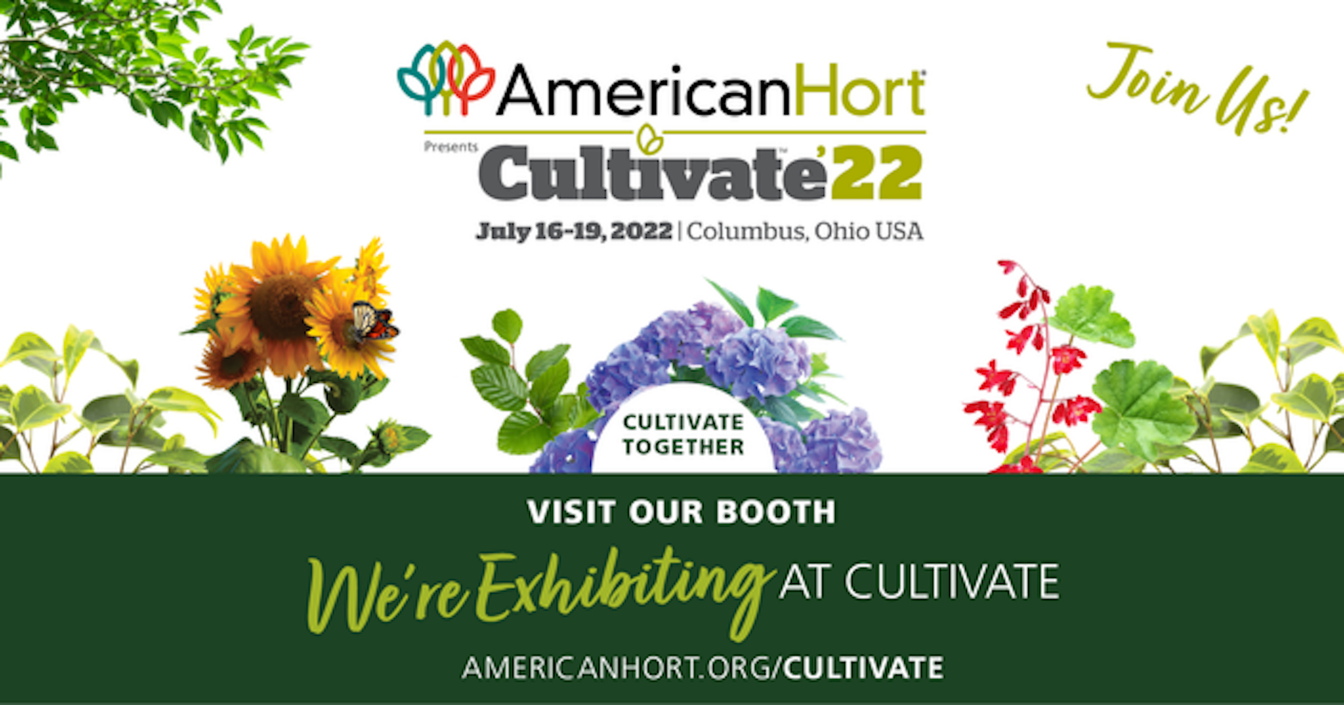 American Hort’s event of the year – Cultivate’22